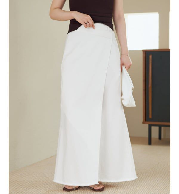 Plage「Garment dye long スカート」|スカート|