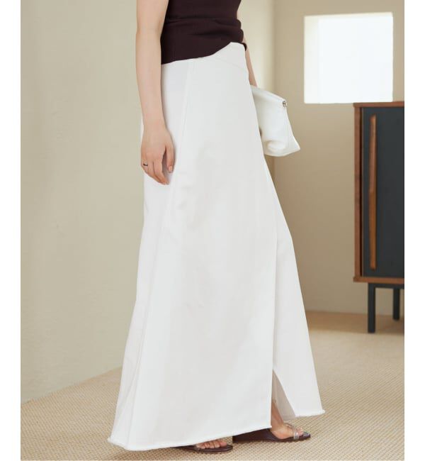 Plage「Garment dye long スカート」|スカート|