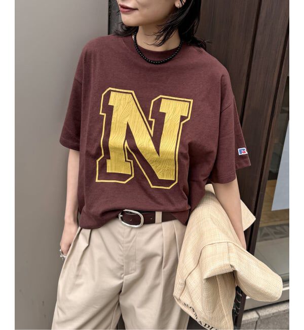 JOURNAL STANDARD「別注【RUSSELL ATHLETIC *JM for JS】TCRテンジクロゴS/S」|Tシャツ・カットソー|