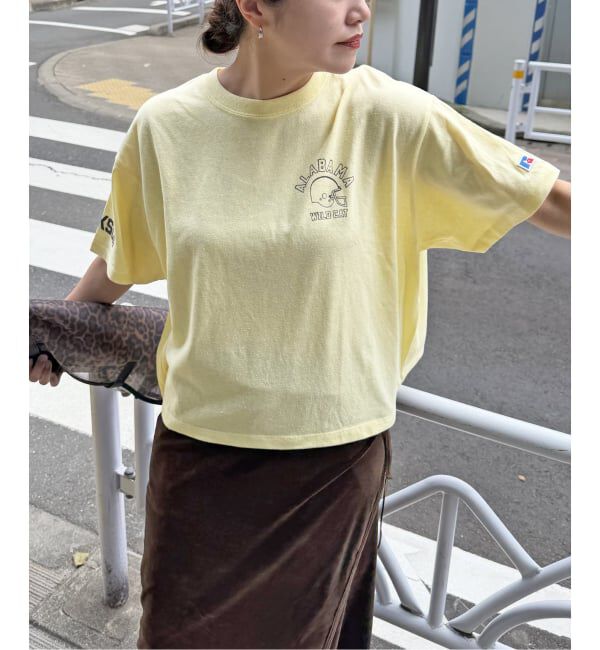 JOURNAL STANDARD「別注【RUSSELL ATHLETIC *JM for JS】TCRテンジクロゴS/S」|Tシャツ・カットソー|
