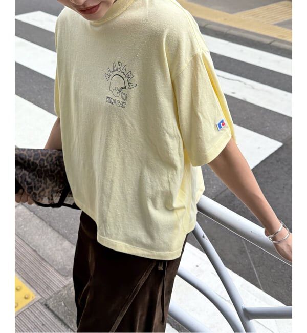 JOURNAL STANDARD「別注【RUSSELL ATHLETIC *JM for JS】TCRテンジクロゴS/S」|Tシャツ・カットソー|