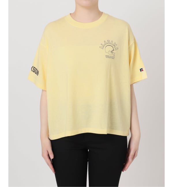 JOURNAL STANDARD「別注【RUSSELL ATHLETIC *JM for JS】TCRテンジクロゴS/S」|Tシャツ・カットソー|