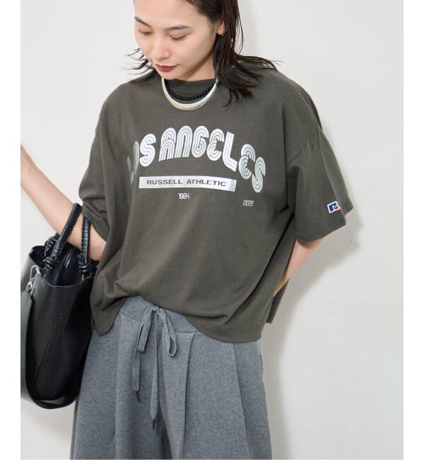 JOURNAL STANDARD「別注【RUSSELL ATHLETIC *JM for JS】TCRテンジクロゴS/S」|Tシャツ・カットソー|