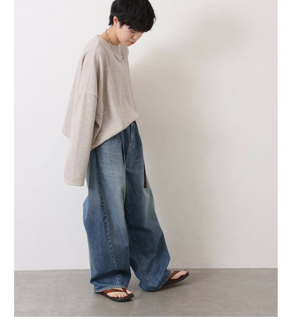 journal standard luxe「ダブルフェイス ワイドプルオーバー」|Tシャツ・カットソー|