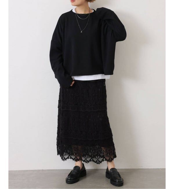 journal standard luxe「ダブルフェイス ワイドプルオーバー」|Tシャツ・カットソー|