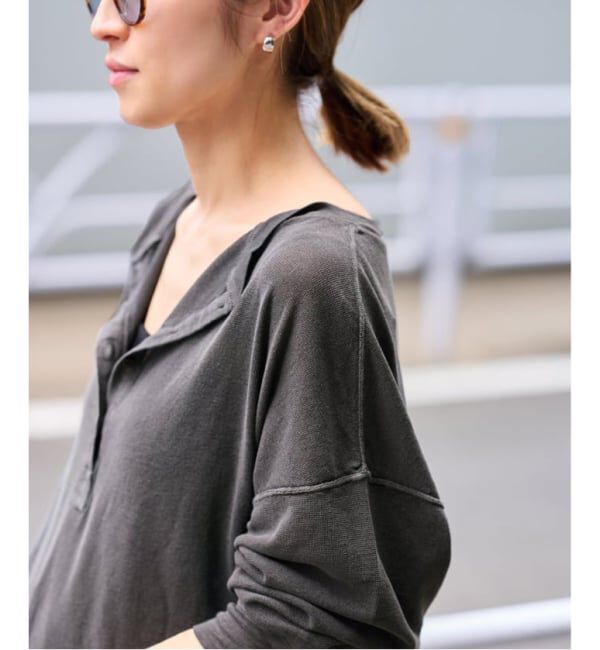 FRAMeWORK「≪追加≫サーフニットヘンリーTee 2」|Tシャツ・カットソー|