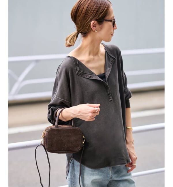 FRAMeWORK「≪追加≫サーフニットヘンリーTee 2」|Tシャツ・カットソー|