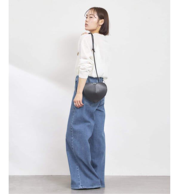 U by SPICK&SPAN「《 追加 / 新色 》SOMETHING / サムシング LISA LACE UP WIDE」|デニム|