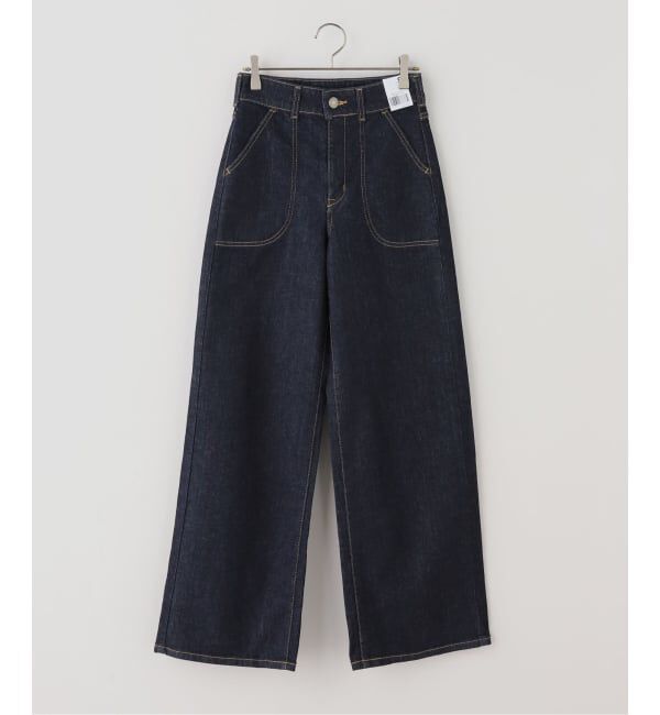 U by SPICK&SPAN「《 追加 / 新色 》SOMETHING / サムシング LISA LACE UP WIDE」|デニム|