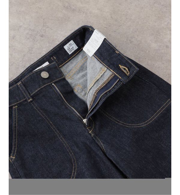 U by SPICK&SPAN「《 追加 / 新色 》SOMETHING / サムシング LISA LACE UP WIDE」|デニム|
