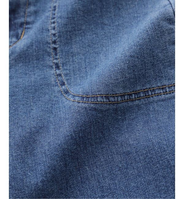 U by SPICK&SPAN「《 追加 / 新色 》SOMETHING / サムシング LISA LACE UP WIDE」|デニム|