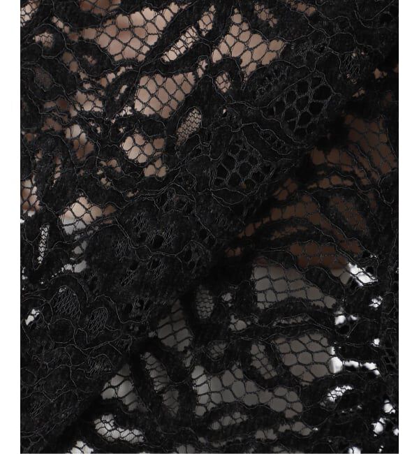 Spick and Span「《セットアップ可》brushed lace ブラウス」|シャツ・ブラウス|