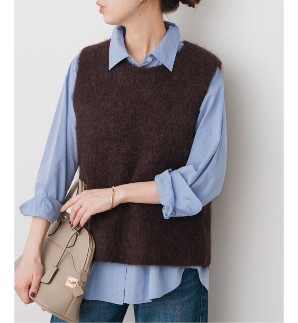 Spick and Span「《追加4》50コットンコンパクトシャツ」|シャツ・ブラウス|