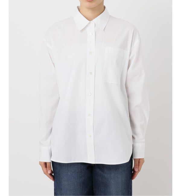 Spick and Span「《追加4》50コットンコンパクトシャツ」|シャツ・ブラウス|