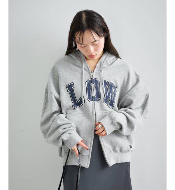 U by SPICK&SPAN「《 追加予約 》 LOW CLASSIC Lc LOW SOFT SWEAT ZIP-UP HOODIE」|パーカー|