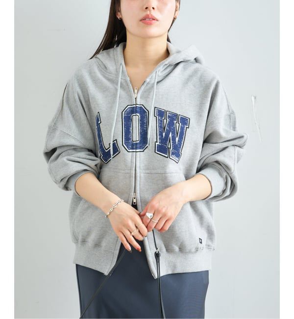 U by SPICK&SPAN「《 追加予約 》 LOW CLASSIC Lc LOW SOFT SWEAT ZIP-UP HOODIE」|パーカー|