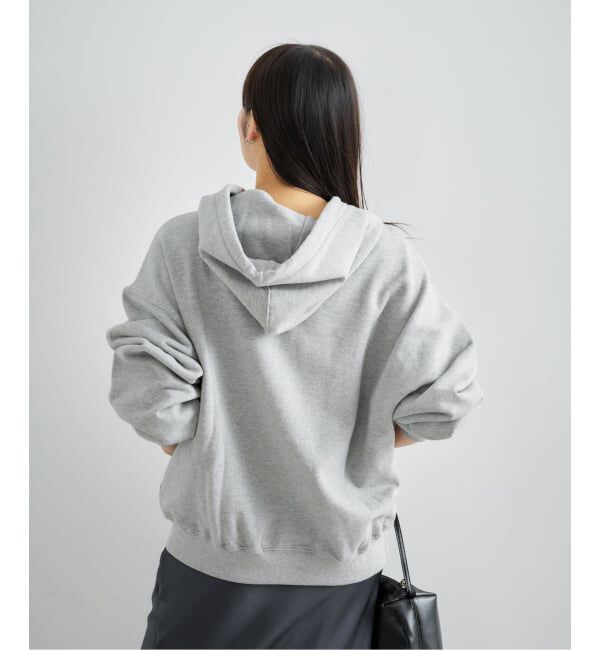 U by SPICK&SPAN「《 追加予約 》 LOW CLASSIC Lc LOW SOFT SWEAT ZIP-UP HOODIE」|パーカー|
