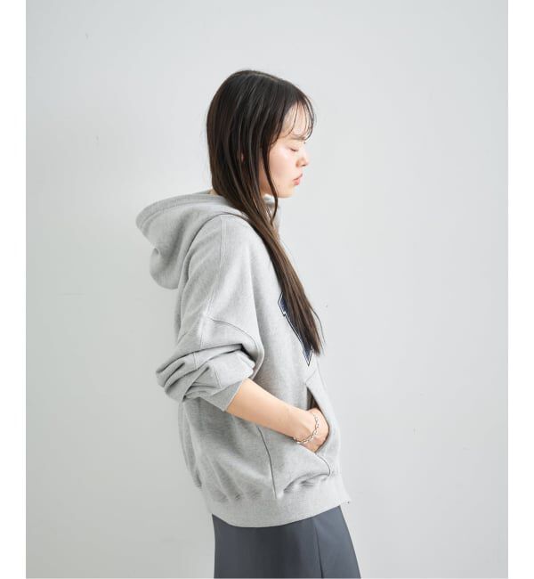 U by SPICK&SPAN「《 追加予約 》 LOW CLASSIC Lc LOW SOFT SWEAT ZIP-UP HOODIE」|パーカー|