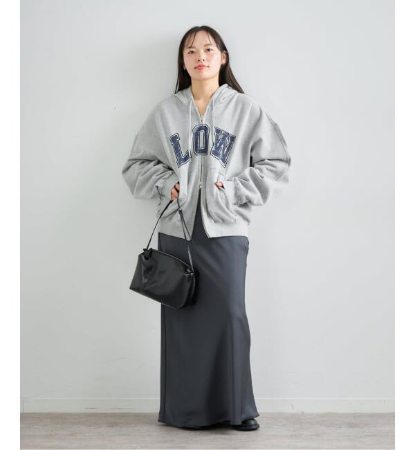 U by SPICK&SPAN「《 追加予約 》 LOW CLASSIC Lc LOW SOFT SWEAT ZIP-UP HOODIE」|パーカー|