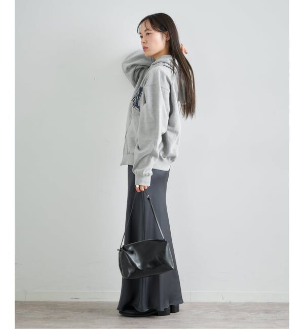 U by SPICK&SPAN「《 追加予約 》 LOW CLASSIC Lc LOW SOFT SWEAT ZIP-UP HOODIE」|パーカー|