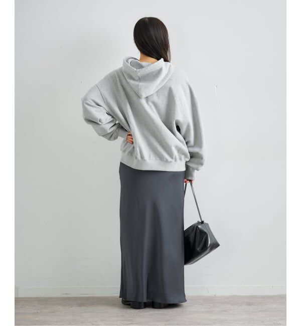 U by SPICK&SPAN「《 追加予約 》 LOW CLASSIC Lc LOW SOFT SWEAT ZIP-UP HOODIE」|パーカー|