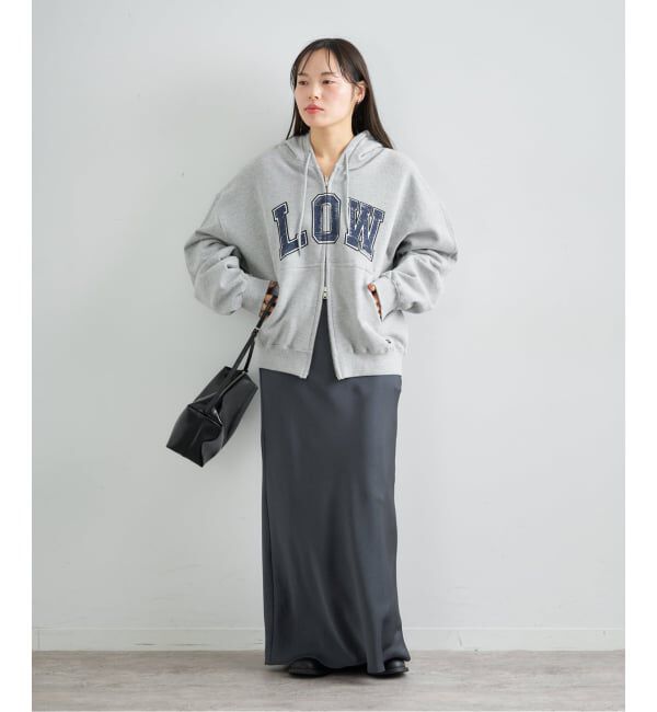 U by SPICK&SPAN「《 追加予約 》 LOW CLASSIC Lc LOW SOFT SWEAT ZIP-UP HOODIE」|パーカー|