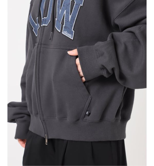 U by SPICK&SPAN「《 追加予約 》 LOW CLASSIC Lc LOW SOFT SWEAT ZIP-UP HOODIE」|パーカー|