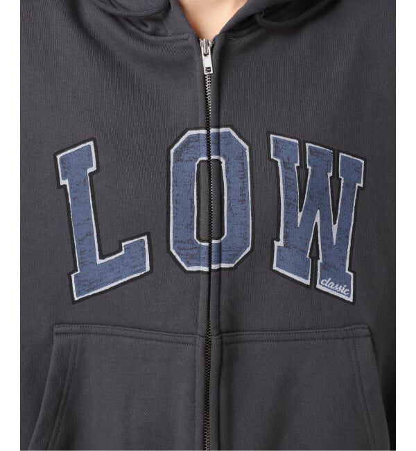 U by SPICK&SPAN「《 追加予約 》 LOW CLASSIC Lc LOW SOFT SWEAT ZIP-UP HOODIE」|パーカー|