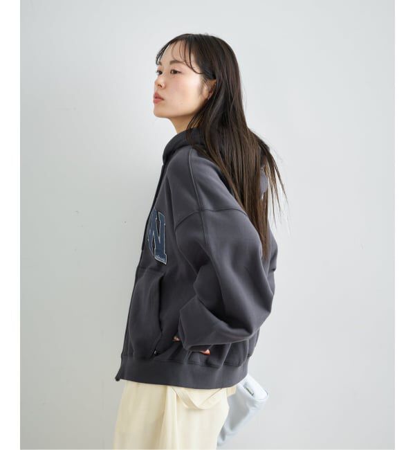 U by SPICK&SPAN「《 追加予約 》 LOW CLASSIC Lc LOW SOFT SWEAT ZIP-UP HOODIE」|パーカー|