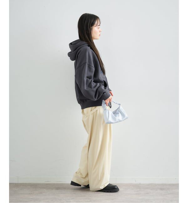 U by SPICK&SPAN「《 追加予約 》 LOW CLASSIC Lc LOW SOFT SWEAT ZIP-UP HOODIE」|パーカー|