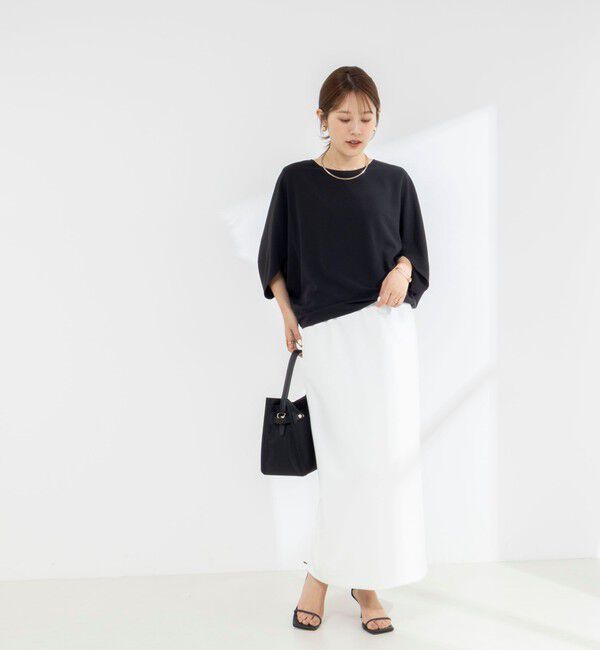 NOLLEY'S「【WEB限定】ウォッシャブルジョーゼットコクーンブラウス」|シャツ・ブラウス|