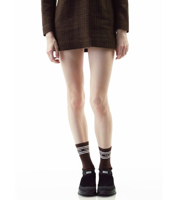 ADAM ET ROPE'「【HUNTER for ADAM ET ROPE'】別注 HUNTER BRANDED CREW 2PACK SOCKS」|ソックス|