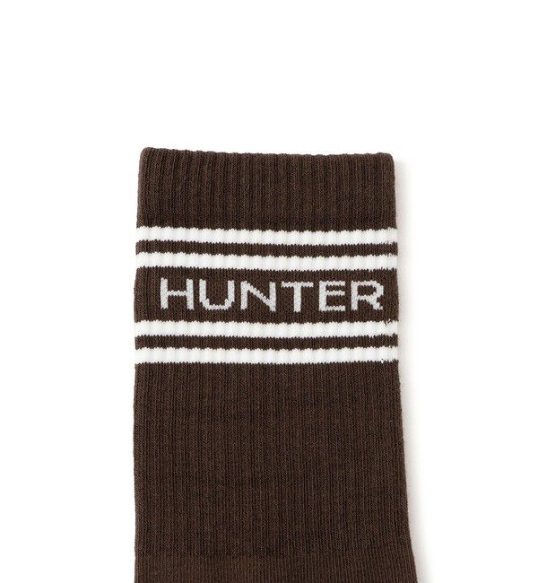 ADAM ET ROPE'「【HUNTER for ADAM ET ROPE'】別注 HUNTER BRANDED CREW 2PACK SOCKS」|ソックス|