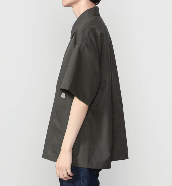 DANTON「DANTON | リップストップ 半袖カバーオールシャツ MEN」|シャツ・ブラウス|