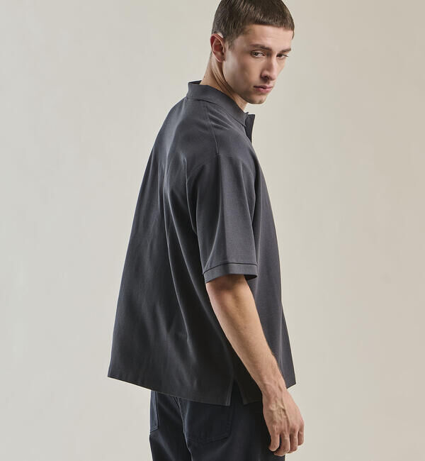 handvaerk「handvaerk | コットンピケ ポロシャツ MEN」|ポロシャツ|