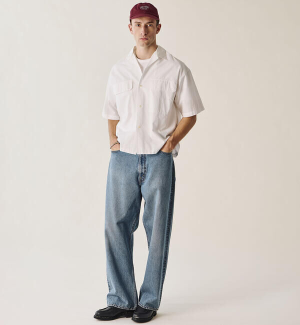 ORCIVAL「ORCIVAL | コットンリネン オープンカラー半袖シャツ MEN」|シャツ・ブラウス|