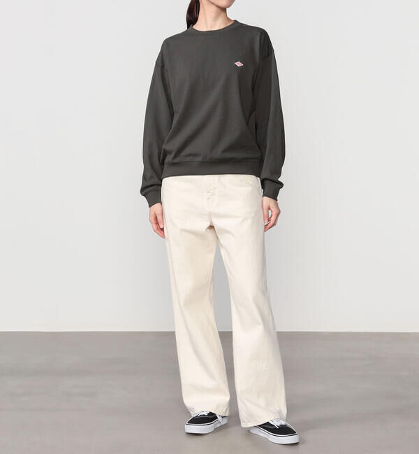 DANTON「DANTON | クルーネック 長袖Tシャツ SOLID WOMEN」|Tシャツ・カットソー|