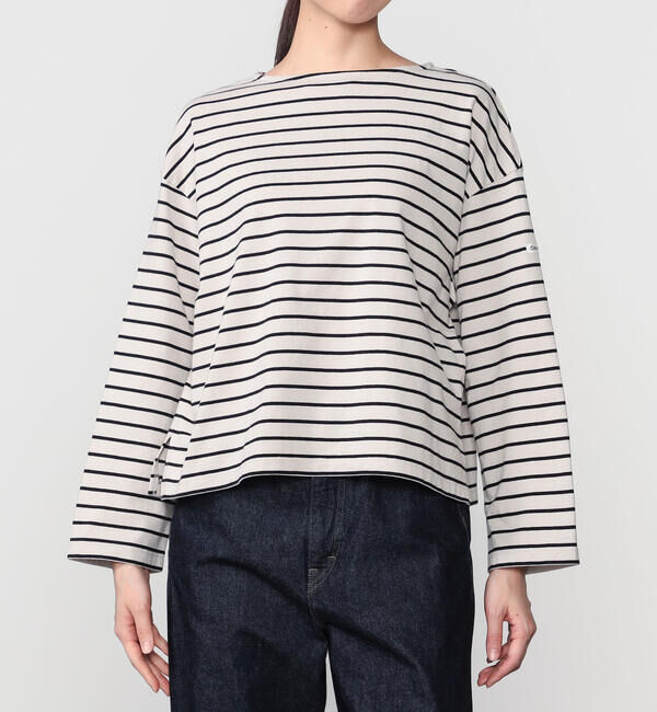 ORCIVAL「ORCIVAL | コットン ボートネック ロングスリーブ カットソー WOMEN」|Tシャツ・カットソー|