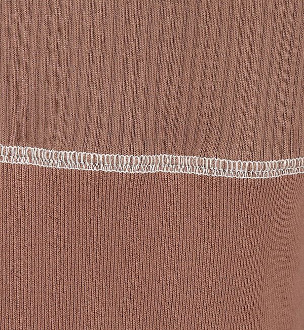 Rouge vif「【Healthknit/ヘルスニット】ARMYリブ クルーネックカーディガン/長」|カーディガン|