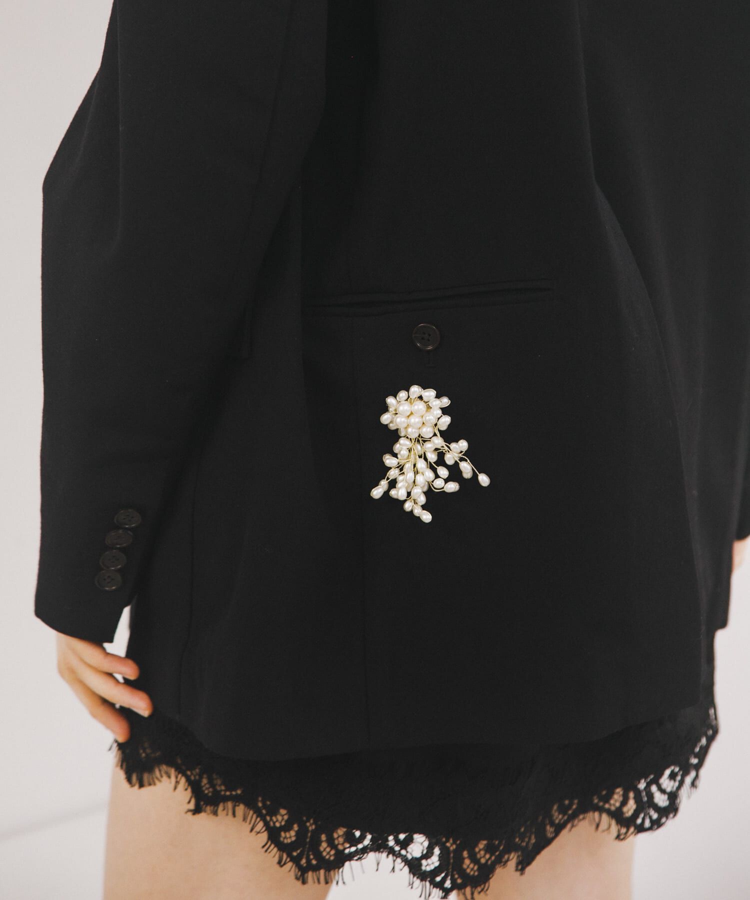 URBAN RESEARCH「decor『デコール』　Broach rain pearl」|ブローチ・コサージュ|