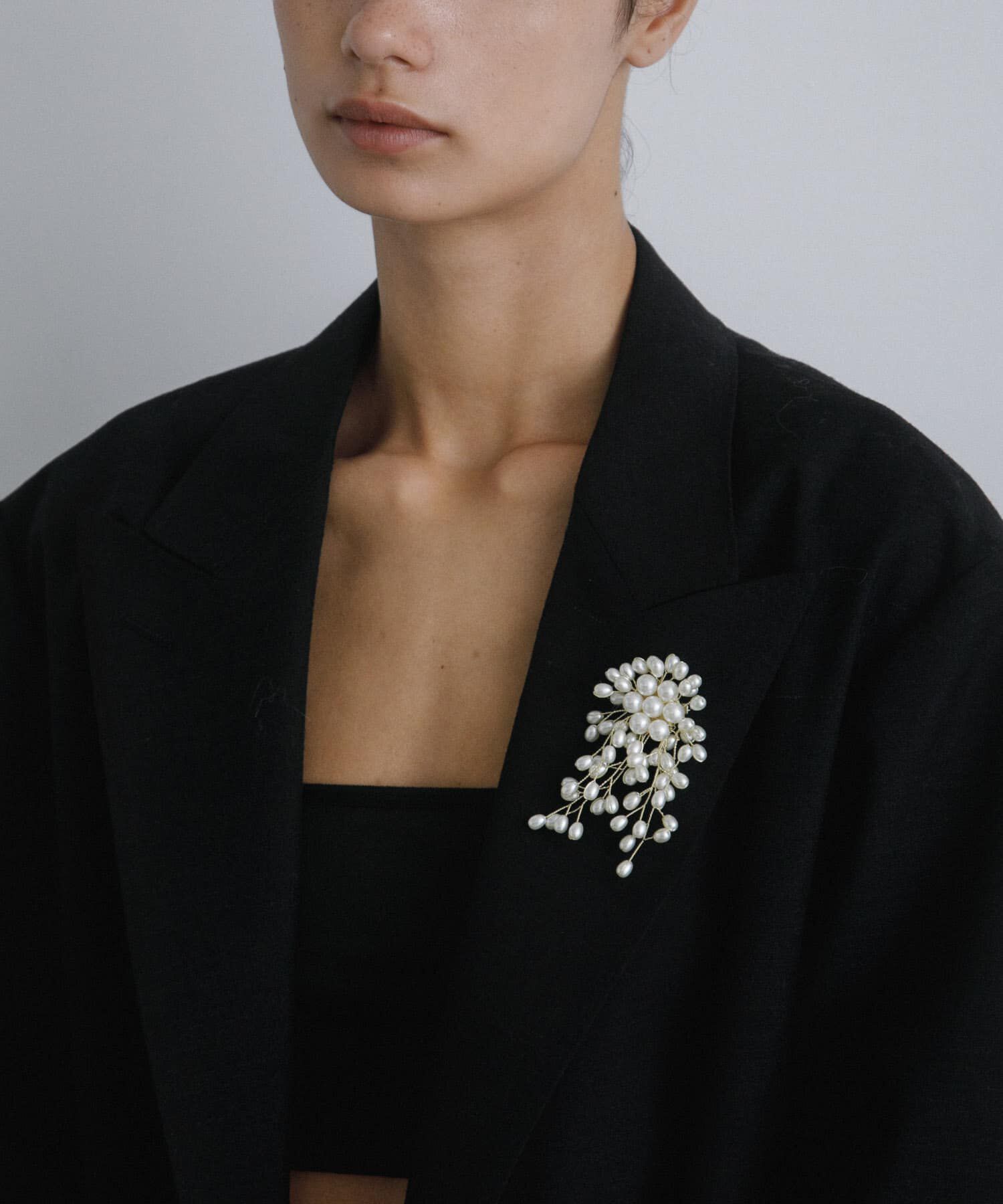 URBAN RESEARCH「decor『デコール』　Broach rain pearl」|ブローチ・コサージュ|