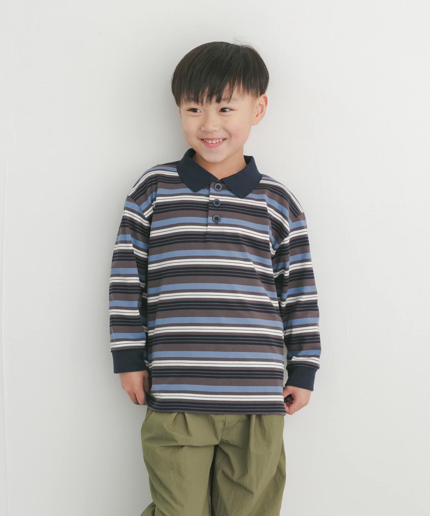 URBAN RESEARCH DOORS「マルチボーダーラガーシャツ(KIDS)」|その他|