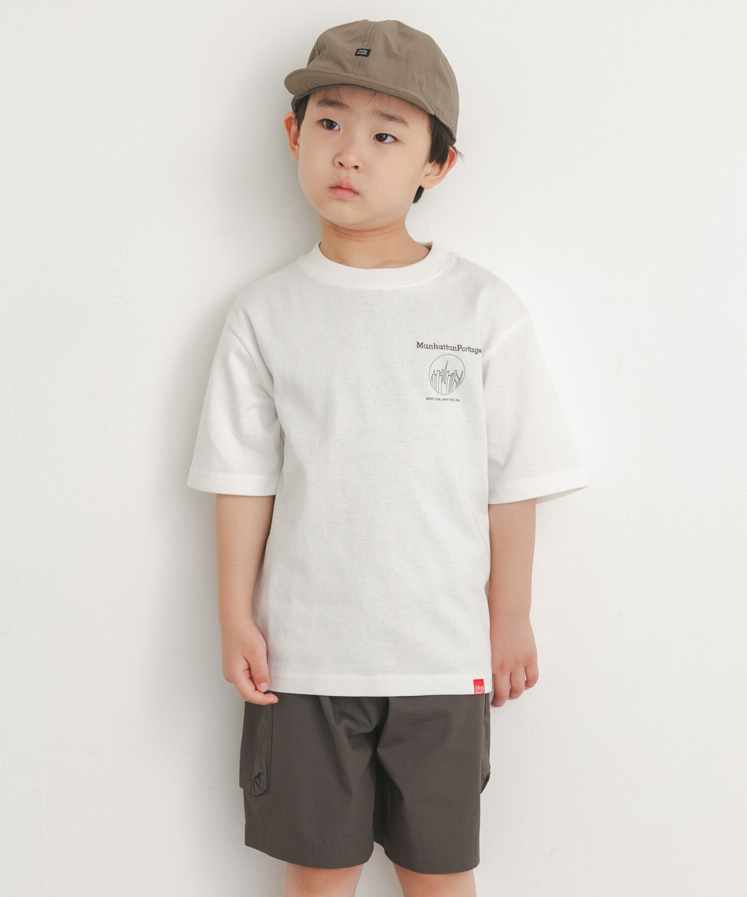 URBAN RESEARCH DOORS「『親子リンク』『別注』MANHATTAN PORTAGE&times;DOORS　1ptプリントTシャツ(KIDS)」|その他|