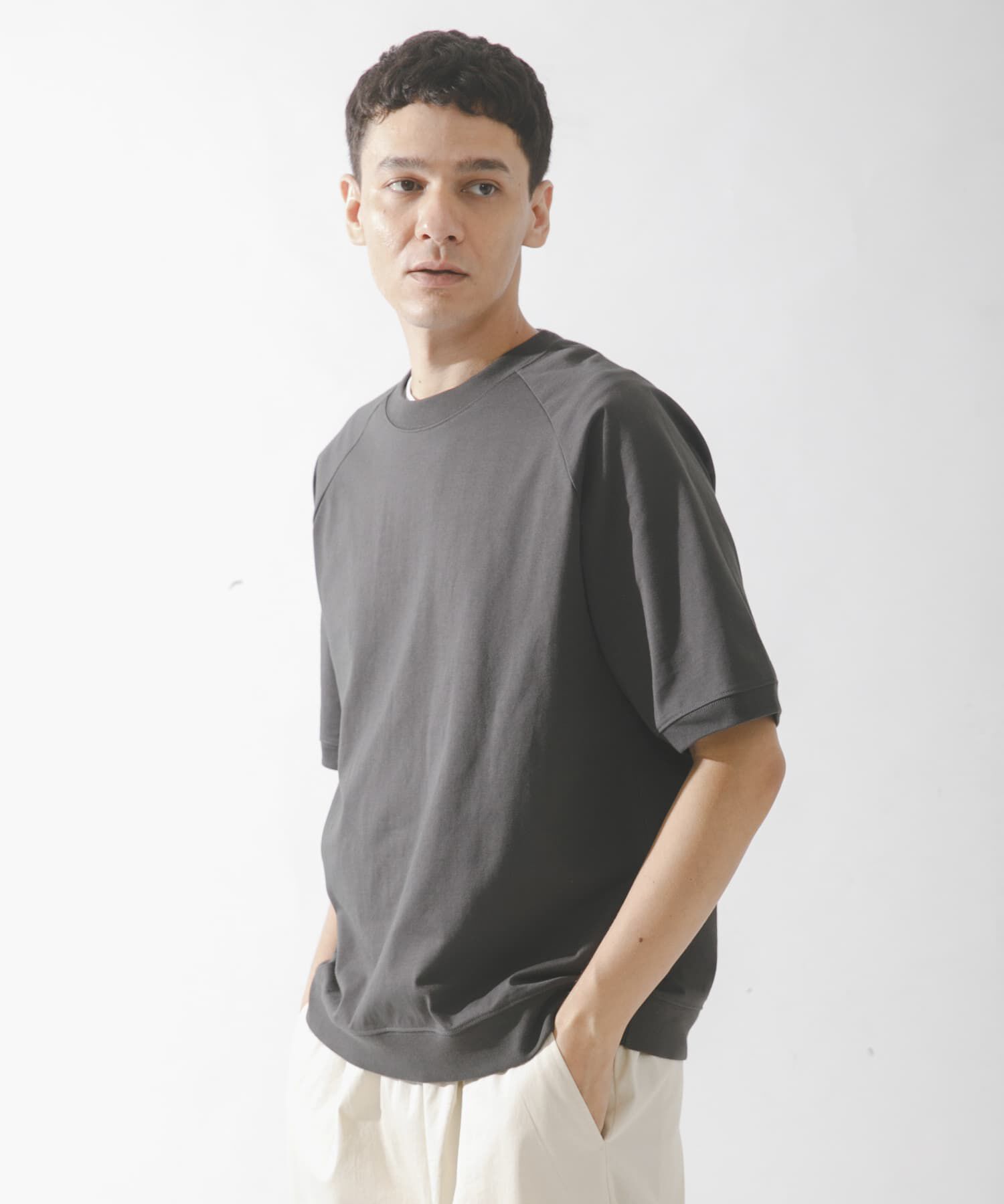 Sonny Label 「『接触冷感』『速乾』ハイスペラグランショートスリーブTシャツ」|Tシャツ・カットソー|