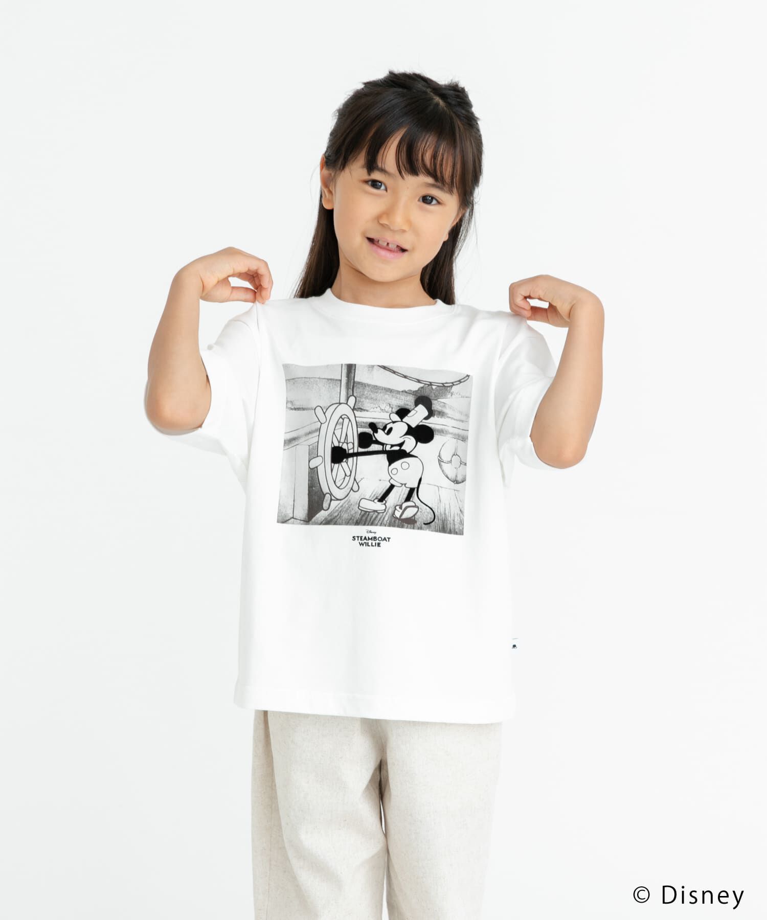 URBAN RESEARCH DOORS「『150サイズあり』別注/Disney/プリントTシャツ(KIDS)」|その他|