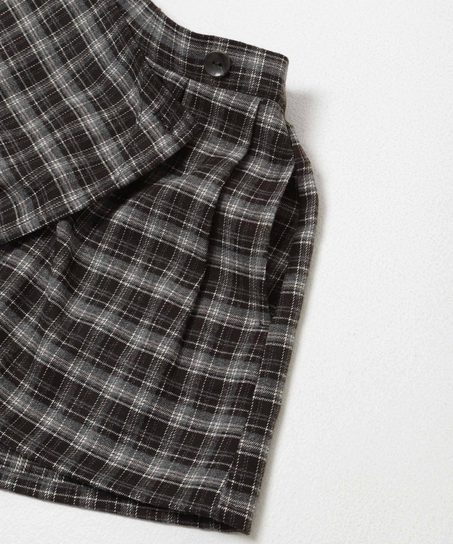 URBAN RESEARCH DOORS「『150サイズあり』チェックラップキュロット(KIDS)」|その他|