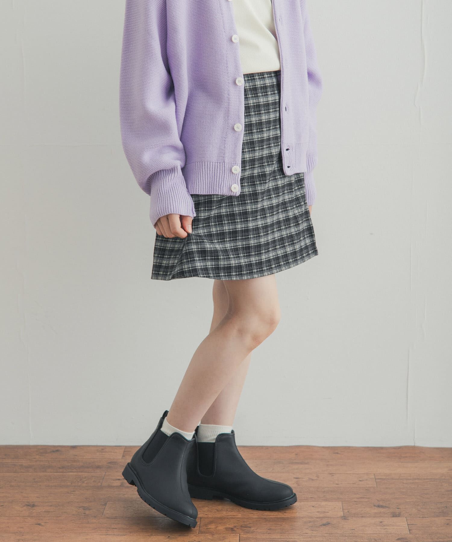 URBAN RESEARCH DOORS「『150サイズあり』チェックラップキュロット(KIDS)」|その他|