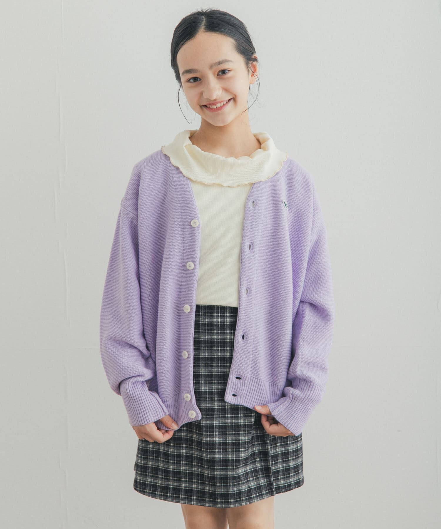 URBAN RESEARCH DOORS「『150サイズあり』チェックラップキュロット(KIDS)」|その他|