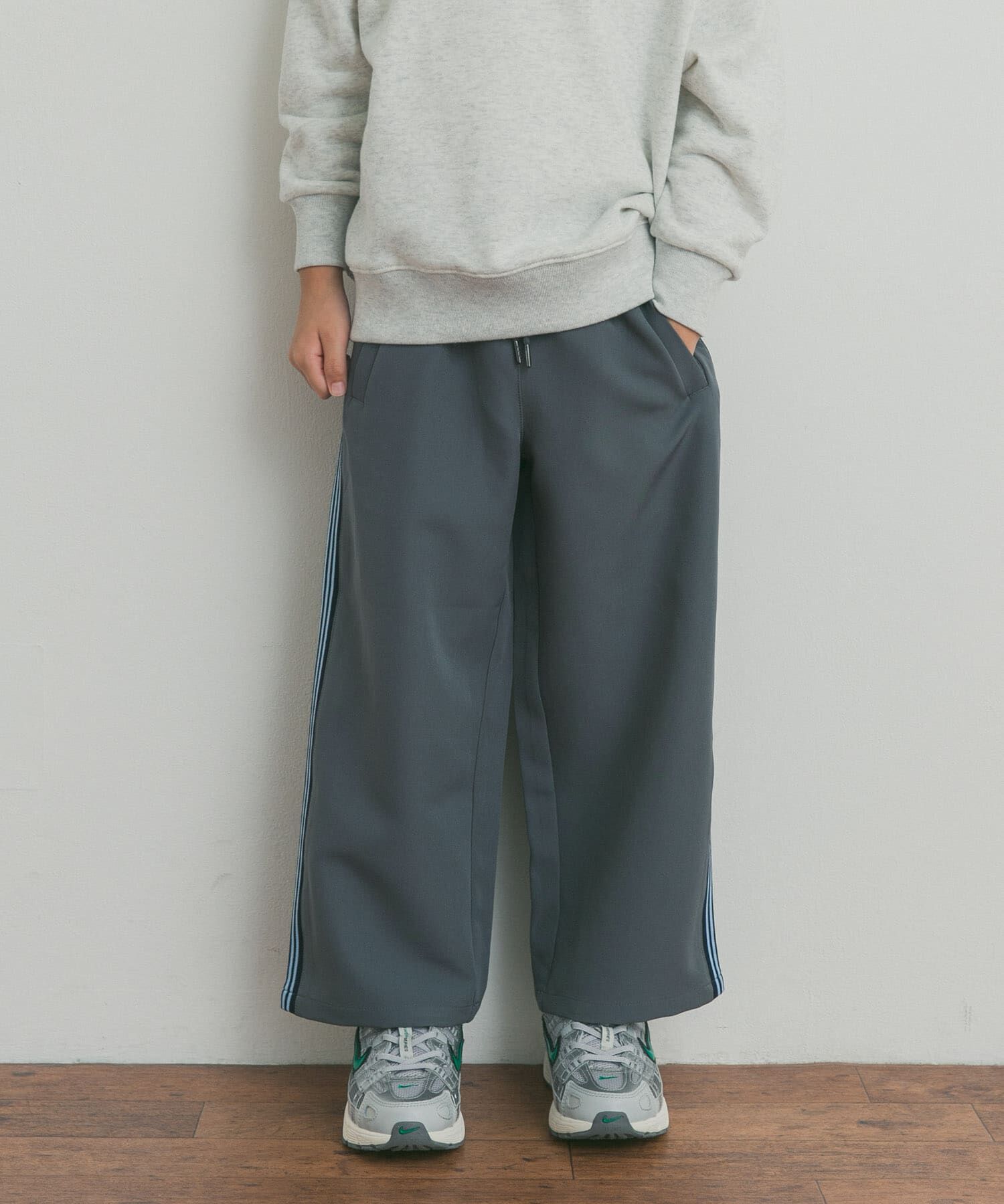 URBAN RESEARCH DOORS「サイドラインパンツ(KIDS)」|その他|ブルー