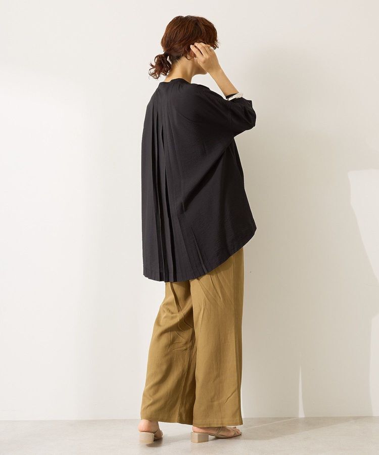 AMERICAN HOLIC「【WEB限定】接触冷感バンドカラーシャツチュニック」|シャツ・ブラウス|